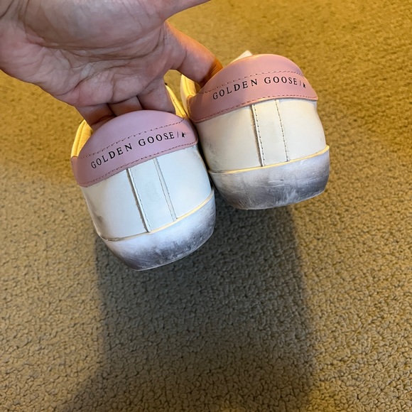Golden Goose Super Star Pastel Pink Sneaker Shoe GGDB Retro Low Top Italy Kawaii - Picture 11 of 14